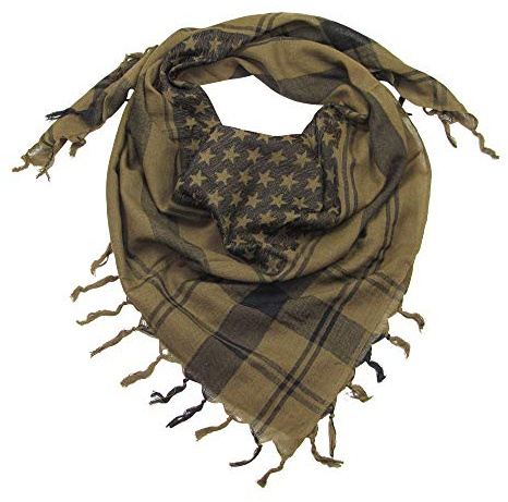 LOVARZI Palästinenser Tuch Unisex - Shemagh Keffiyeh Kopftuch & Halstuch | Palituch Baumwolle, Palästinenser Schal, Keffiyeh & Shemagh, Arafat Tuch für Männer und Frauen, Sommer- & Winter-Schal