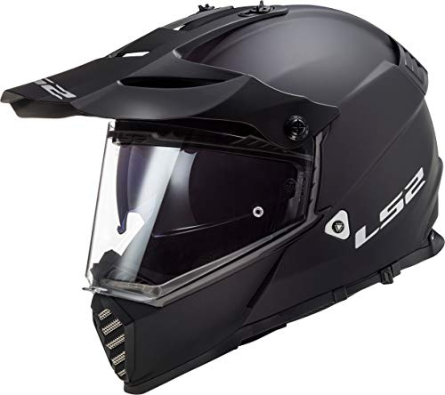 LS2, Casco cross moto Pioneer nero opaco, XL
