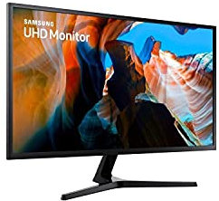SAMSUNG U32J590UQR, Ecran PC, UHD 4K, Dalle VA 32 , Résolution 4K (3840 x 2160), 60 Hz, 4ms, AMD FreeSync, Noir