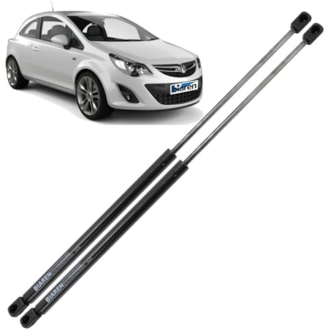 BIAREN Lot de 2 vérins à gaz arrière pour hayon Opel Corsa D MK3 à hayon 3 portes 2006-2014 Système de levage 240 (N) 603 mm 13182537 176414