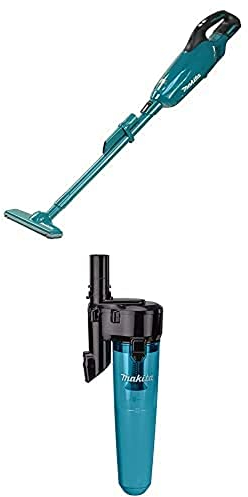 Makita DCL281FZ Akku-Staubsauger 18V (ohne Akku, ohne Ladegerät) + Zyklonabscheider-Vorsatz