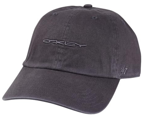 Oakley 47 Soho Dad Hat 02E - Blackout One Size, 02E - Blackout, One size