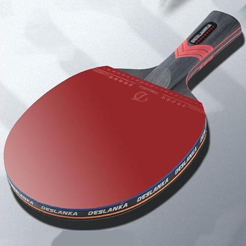 JITEM Palas Ping Pong, Raquetas de Tenis de Mesa Profesionales, Raquetas de Tenis de Mesa de Fibra de Carbono de Grado competitivo, Raquetas de Tenis de Mesa de 9 Estrellas para Jugadores avanzados y