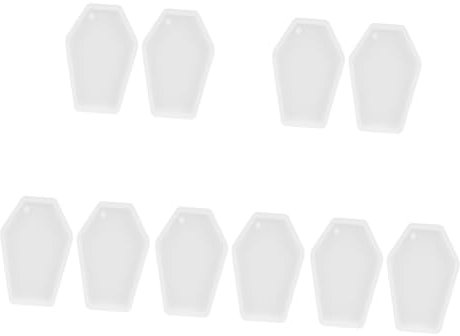 SEWOART 5 Sets Bastelspaß Schlüsselanhänger- -formen Silikonformen Für Sicheres Basteln 2 Stück X 5