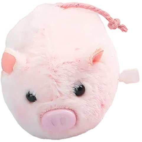 VICASKY Spielzeug Schwein Aufzieh Tierspielzeug Für Junge Mädchen Plüsch Aufziehspielzeug Kompakt Bezaubernd Kinderspielzeug