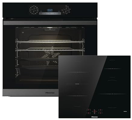 Hisense BI60651HIBUK Built In Electric Single Oven and Induction Hob Pack - A+ Rated
