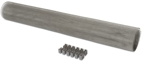 Windhager Couverture de puits de lumière en Aluminium, Couverture de puits de Cave, Couverture de caillebotis, Grille de Couverture, 60 x 135 cm, Gris