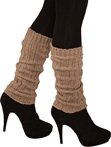 normani Warme Strick Stulpen aus Schafwolle oder Alpakawolle Farbe Alpaka-Beige