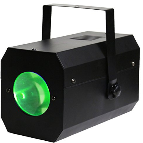 Karma Italiana DJ LED221 Negro estroboscopio y luz disco - Accesorio de discoteca (Negro, LED, 3 lámpara(s), 3 W, Corriente alterna, 110-220)