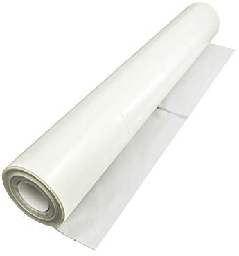 Handelskönig Baufolie transparent 200 µ 4 x 25 m = 100 m² baufolie Folie schutzfolie Abdeckfolie Plane Abdeckplane