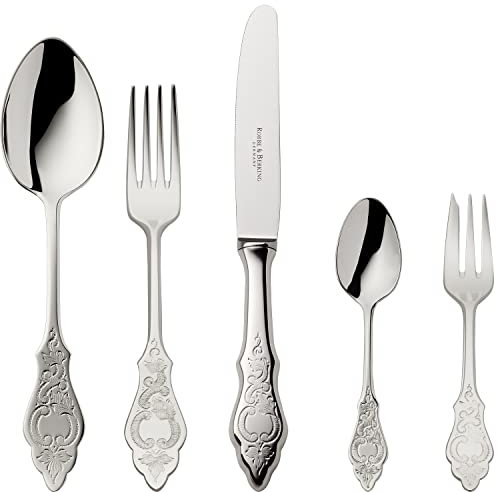 Robbe & Berking Ostfriesen 5 pcs. Couverts à Menu (plaqué Argent Massif 150 g)