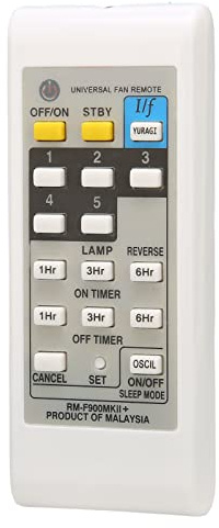 Remplacement à Longue Portée de Télécommande de Ventilateur électrique Universel pour Le Bureau D'hôtel à la Maison (RM-F900MK)