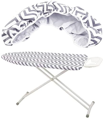 WEISIPU Super Extra Wide Large Elasticated Ironing Board Cover Replacement 150x50cm