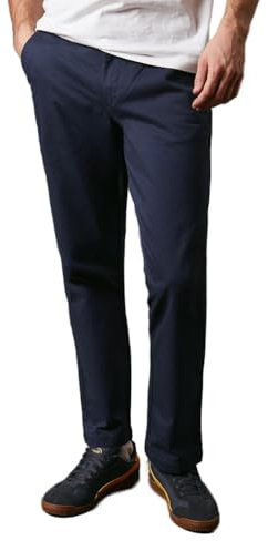 Maine Premium Chino Trousers, 44R, mid Blue