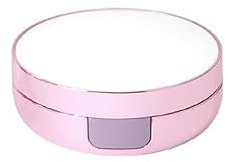 1 Pc 15g Leere luxuriöse weiße Silberne Kante tragbare Luftkissen Puff Box BB Cream Container Dressing Fall mit Puder Puder Puff und Spiegel