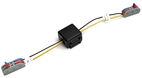 URVOLAX Filtre pour autoradio - Isolation anti-interférences de voiture - Évite les bruits de bourdonnement et de bip