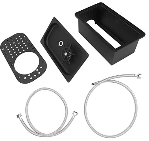 Stainless Steel Pitcher Rinser for Hotel Bar Kitchen Automatic Glass Cup Washer & Milk Tea Cup Washing Machine (Large)