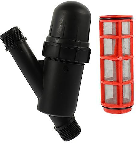 Yardwe Filtro De Riego Ahorrador De Agua Filtro De Malla 1 Pulgada Para Jardinería Sistema De Riego Por Goteo Malla De Acero Inoxidable