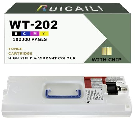 WT-202 WT202 Tonerkartusche, kompatibel mit Canon imageRunner Advance C3320L C3530 C3525 C3520 C3330 C3325 C3325 C3120 C3125 C3720