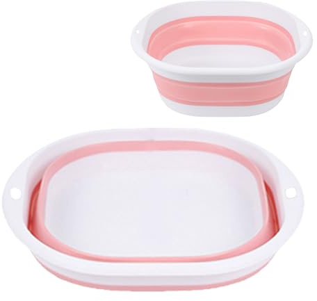 Foot Pool for Pool - Foldable Foot Bathtub Portable, Soft Foot Soaking Bucket Spa Foot Wash Bowl Pool Entry Aid, Mobile Foot Bath Swimming Pool Ladder Cleaning, Foot Care Tray for Garden Pool