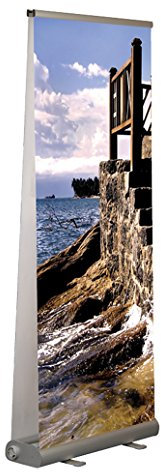 Dila GmbH Rollbanner Doppelseitig Roll-Up Display Werbeaufsteller B x H: 80 cm x 193 cm