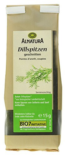 Alnatura Bio Dillspitzen geschnitten, 15g