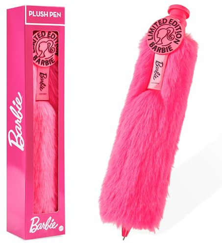 Barbie Penna Sfera Inchiostro Nero, Penna Novità Soffice - Regalo Bambina