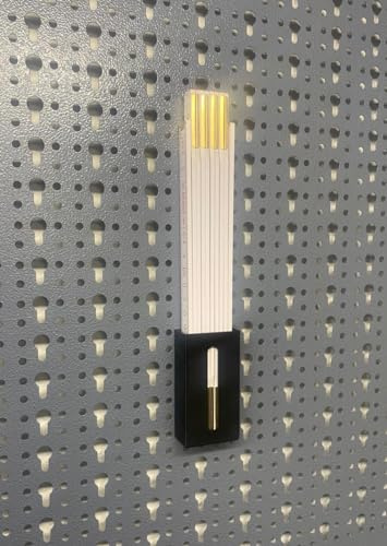 Supporto per metro e perni per parete forata Küpper sistema accessori (supporto per metro doganale)