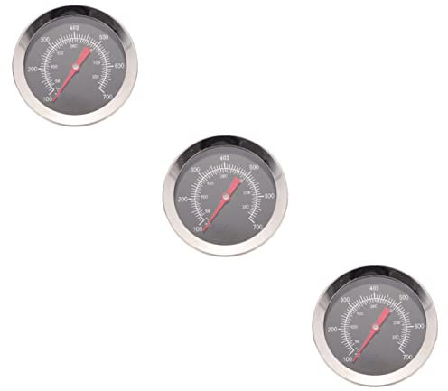 DECHOUS 3 Stk Grillthermometer Ofenthermometer Grilltemperaturanzeige WLAN-Thermometer Digitales Kochen Küchenthermometer Bimetall-Thermometer Rostfreier Stahl