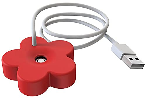 CENMEN Mini Umidificatore Portatile con USB Design di Sigillatura Umidificatore Serbatoio Umidificatore Personale di Viaggio per Camera Da Letto Rosso