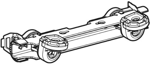 Geberit Supporto di montaggio completo, per WC a parete TurboFlush