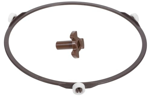 Soporte para Bandeja Giratoria de Microondas 17,8cm Abs | Juego de 1, Rotación Estable y Suave, Instalación Sencilla, Limpieza Fácil, para Plato y Horno
