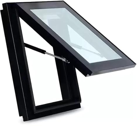 ZCXMNL Skylight House Roof Window, Attic Small Roof Escape Hatch Cover, Basement Daylighting Door, Flush Mount Underground Lighting Well Window, 57 Sizes(80x50cm)