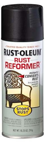 Rust-Oleum 215215 Stops Rust Rust Reformer Spray, 10.25 oz, Black