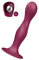 Satisfyer Double Ball-R | 18 cm | Dildo | Doppelte Stimulation | 2 Gewichtskugeln | Silikondildo | Waterproof (IPX7) | Hautfreundliches Silikon, Farbe:beere