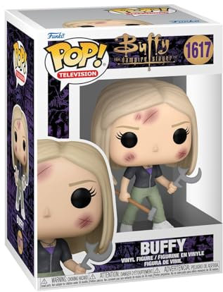Funko Pop! TV: BTVS – Buffy Summers With Weapons - Buffy the Vampire Slayer - Collectable Vinyl Figure - Gift Idea - Official Merchandise - Toys for Kids & Adults - TV Fans
