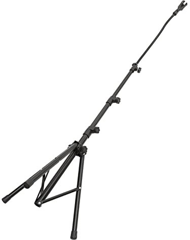 BESTonZON Support de Microphone Polyvalent en Métal Hauteur Réglable pour Scène Mariage