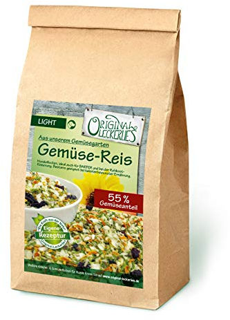 Original-Leckerlies: Gemüse-Reisflocken, 1 kg ballaststoffreiche Hundeflocken mit Gemüse und wertvollen Sonnen- und Hagebuttenkernen, Barf Zusatz Hund Hundefutter – Naturprodukt für Hunde