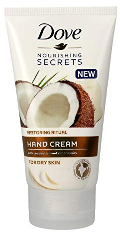 Dove Handcreme Nourishing Secrets - Restoring Ritual - 3er Pack (3 x 75ml)