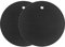 Sottopentola in silicone Tappetino multiuso per asciugatura Sottopentola resistente al calore fino a 464 ° F, presina, impermeabile, (set di 2) antiscivolo, flessibile, durevole (Nero)