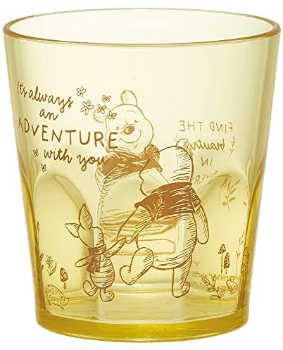 Skater KSA4-A Gobelet en acrylique, 10 fl oz (280 ml), Disney, Winnie l'ourson, miel