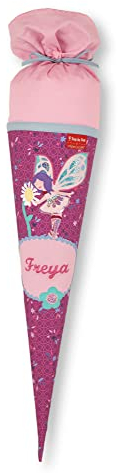 Step by Step Schultüte Fairy Freya mit Namen aus Stoff