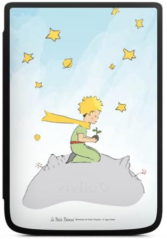 DeinDesign Coque pour liseuse Compatible avec Vivlio Touch HD Plus Etui pour liseuse Protection pour liseuse Produit sous Licence Officielle Le Petit Prince Enfance