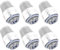 Robinet Thermostatique Radiateur Thermostat Tête: 6 Pièces Tête Thermostatique Radiateur, Thermostat Radiateur, Robinet Radiateur Thermostat, Tete Thermostatique Connectée M30 X 1,5, Blanc