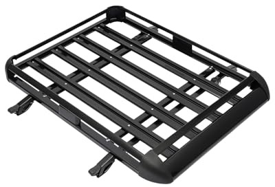 Takräcke Aluminium Universal Bil Takräcke Korg Fack Bagage Lasthållare 127 * 97cm 140 * 100cm 160 * 100cm bil takräcke(160x100cm)