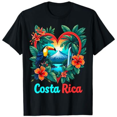 Costa Rica Tropisch T-Shirt