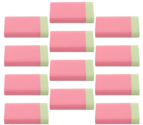 Envase de Colorete en Barra Recargable 20g de Plástico Rosa 12 Unidades | Formato Plano, Portátil y Rellenable, para Líneas Cosméticas y Uso Comercial