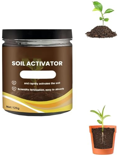 Activador profesional de suelo, acondicionador de suelo para plantas de interior y exterior, mejorador de suelo de acción rápida para mezcla de macetas, camas de jardín (1 pcs)