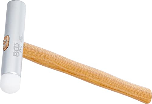 BGS 6664 | Aluminium-Kunststoffhammer | extra langer Kopf | Ø 30 mm | 300 g | Schonhammer