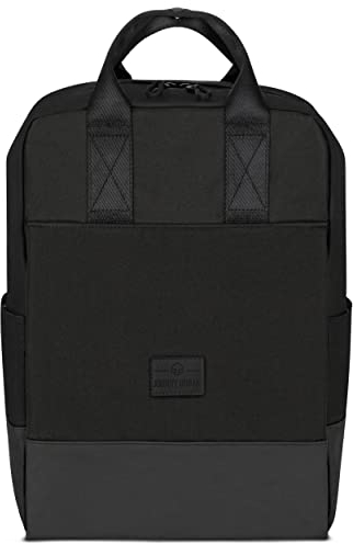 Johnny Urban Rucksack Damen & Herren Schwarz - Jona Large - Stylischer Tagesrucksack mit Laptopfach für Uni, Business, Schule - Nachhaltig - Wasserabweisend